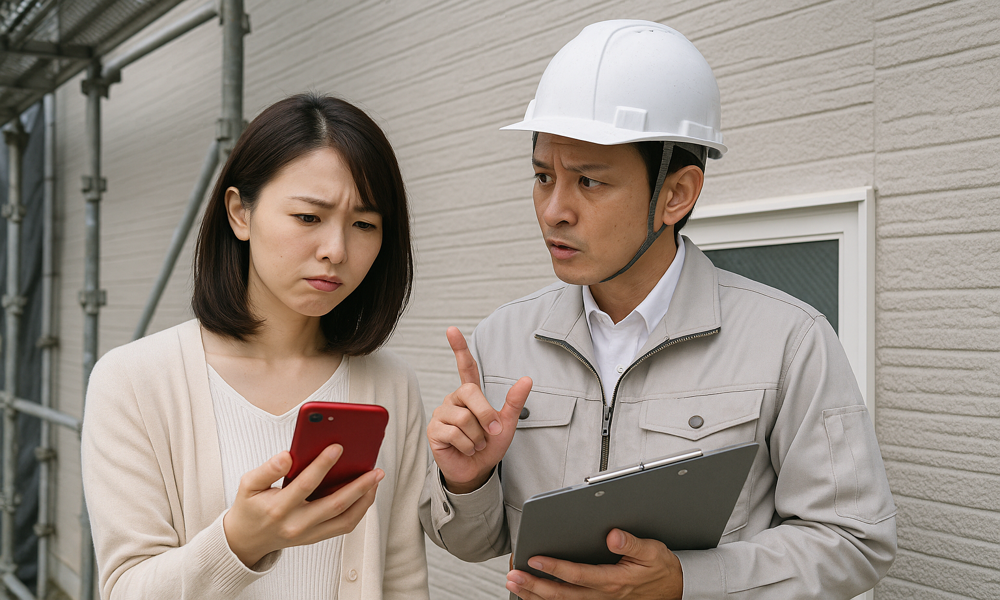 外壁塗装で一般的に起こりやすいトラブルと予防策