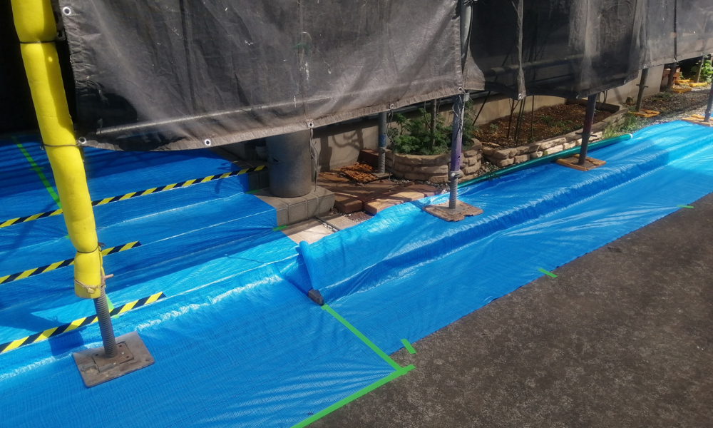 外壁塗装における養生とは?