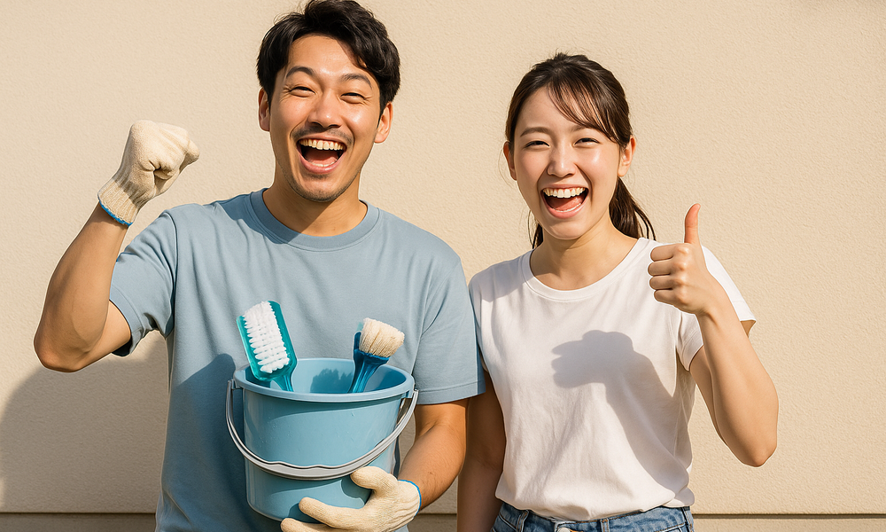 外壁の苔(コケ)掃除をして美しく長持ちするマイホームにしよう!