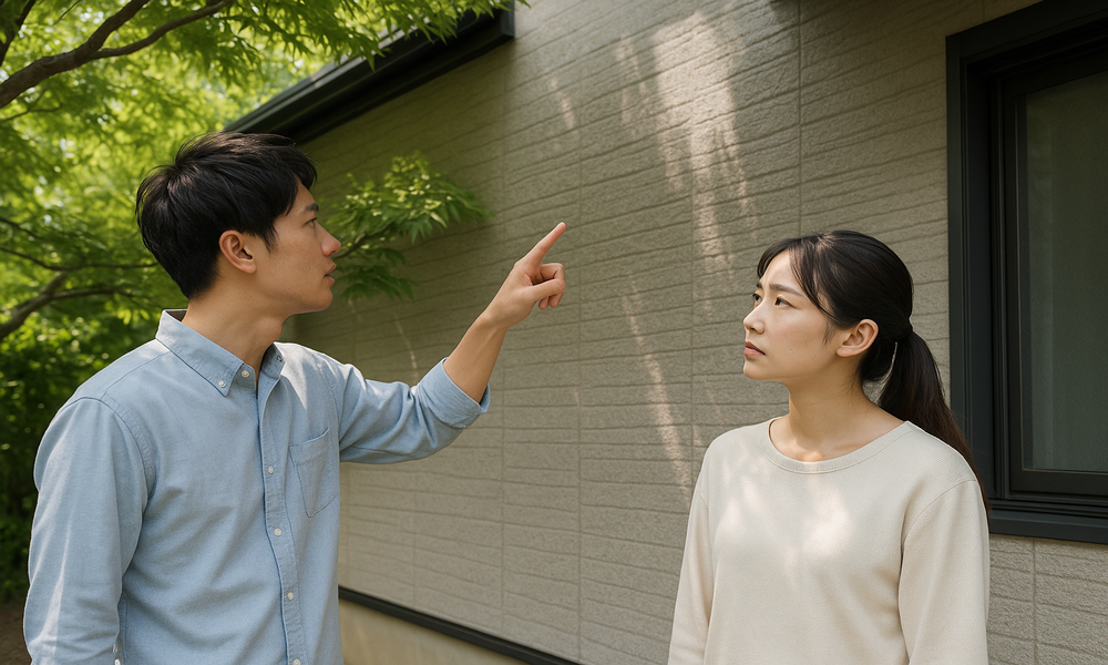 外壁の苔(コケ)が再発しないための対策